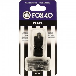 Gwizdek Pearl Fox 40 + sznurek czarny