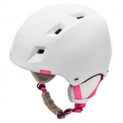 Kask narciarski Meteor Kiona biały/różowy 24850-24852
